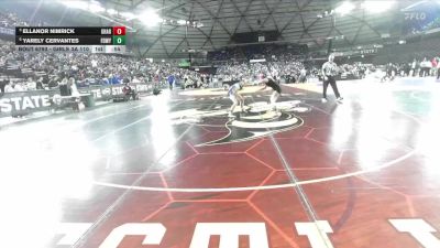 Girls 3A 110 lbs 3rd Place Match - Yarely Cervantes, Federal Way (Girls) vs Ellanor Nimrick, Gig Harbor (Girls)