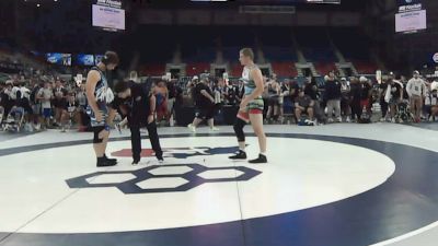 215 lbs Champ. Rd Of 32 - Kade Splinter, Wisconsin vs Brennan Breisinger, Pennsylvania