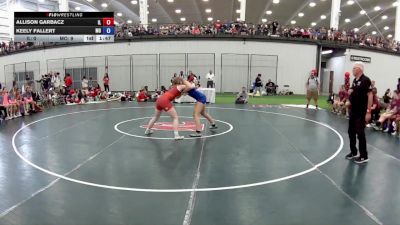 145 lbs Allison Garbacz, Illinois vs Keely Fallert, Missouri