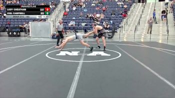 165 lbs Cons. Round 3 - Lody Cheatham, Campbellsville (Ky.) vs Joel Campbell, Missouri Baptist University
