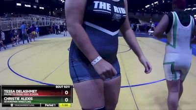 235 lbs Cons. Round 2 - Christie Alexis, SEVEREPAIN WRESTLING vs Tessa Delashmet, Palmetto Ridge High School