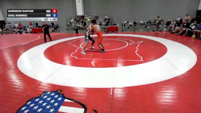 144 lbs Garrison Sartain, Oklahoma Blue vs Gael Ramirez, Ohio Scarlet