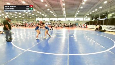 145 lbs Rr Rnd 1 - Malia Santos, Southern Fire - HSG vs Keira Lynch, Doughgirls - HSG