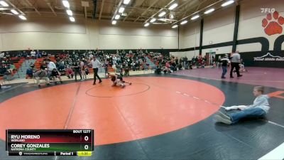 132B Round 4 - Ryu Moreno, Worland vs Corey Gonzales, Natrona County