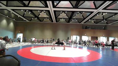 67-73 lbs Champ. Round 1 - Aleysha Mendez, SC vs Kinsley Jones, GA