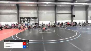 36 kg Prelims - Aj Gomez, Wyoming Valley RTC White vs Boden Waite, Arsenal Wrestling Club