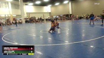 165 lbs Round 1 (10 Team) - Levi Collins, Dayton Bandits vs Arath Preciado, Straw Hats