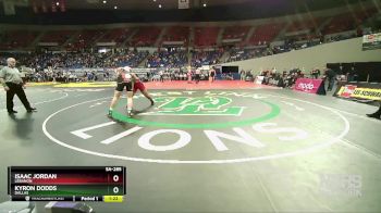 5A-285 lbs Semifinal - Kyron Dodds, Dallas vs Isaac Jordan, Lebanon