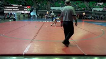 1A-4A 157 Cons. Round 5 - Joshua Hawkins, Deshler vs Bronson Winters, West End High School