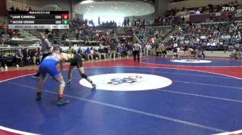 6A 144 lbs Cons. Round 1 - Jacob Orsini, Little Rock Central High School vs Liam Carroll, CONWAY HIGH SCHOOL