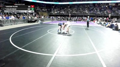 Cons. Round 1 - Collin Dean, Redfield vs Kolton Vlcek, Bon Homme/Avon