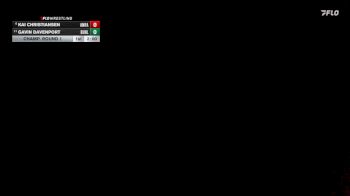 4A 120 lbs Champ. Round 1 - Gavin Davenport, Buhl vs Kai Christiansen, American Falls