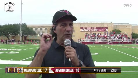 Replay: Kalamazoo vs Austin College | Sep 6 @ 6 PM