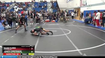 138 lbs Quarterfinal - Elijah Flores, Pounders WC vs Joseph Christenson, Long Beach Poly High School Wr