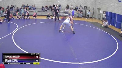 144 lbs Cons. Semi - Thomas Wippel, Eagle Point Wrestling vs Ethan Stock, All-Phase Wrestling