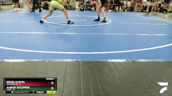 132 lbs Round 1 (6 Team) - Aaron Goldman, SLWC vs Kevin Austin, Glasgow WA