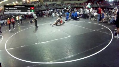 105 lbs Cons. Round 2 - Ivan Hoegemeyer, Wrestling With Character vs Jack Rosser, Trojan Wrestling Club