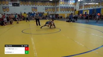 132 lbs Consi Of 64 #2 - Jackson Merrick, Wakulla vs Bennett Brown, JB