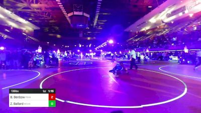 138 lbs Round Of 16 - Byron Benbow, Primal Wrestling vs Zack Ballard, Mountain Tribe