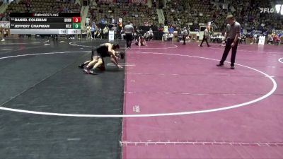 6A 113 lbs Cons. Round 3 - Jeffery Chapman, Helena vs Daniel Coleman, Brookwood Jr-Sr