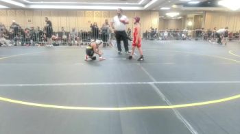 74 lbs Rr Rnd 1 - Arizona Poulin, Tucson Cyclones vs Nevaeh Aniciete, Atc