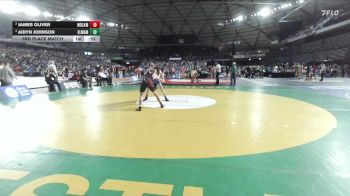 Boys 1A 126 lbs 3rd Place Match - Aidyn Johnson, Elma vs James Oliver, Medical Lake