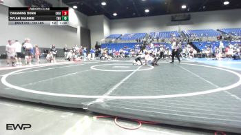 130 lbs Quarterfinal - Channing Dunn, Kingfisher YellowJackets vs Dylan Salemie, Terminator Wrestling Academy