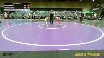 83 lbs 7th Place - Julian Zurita, Hillsboro Mat Club vs Andres Yebra, Middleton Wrestling Club