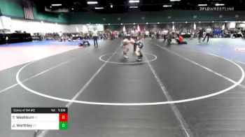 106 lbs Consolation - Tyler Washburn, FL vs Jason Worthley, UT