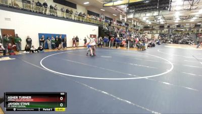 165 lbs Cons. Round 3 - Jayden Stave, St. Croix Central vs Asher Turner, Spring Valley/Elmwood