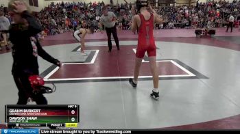 S-8 lbs Quarterfinal - Dawson Shaw, Indee Mat Club vs Grahm Burkert, Eastern Iowa Wrestling Club