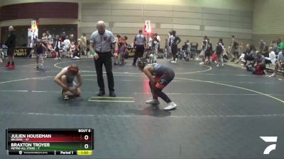 112 lbs Round 3 (6 Team) - Braxton Troyer, Metro All Stars vs Julien Houseman, Belding