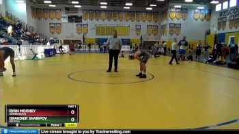 126 White 1st Place Match - Ryan Mooney, Jensen Beach vs Isfandier Sharipov, Osceola