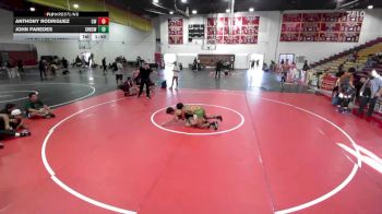 120 lbs 1st Place Match - Anthony Rodriguez, Churchboyz WC vs John Paredes, South Hills High School Wrestl