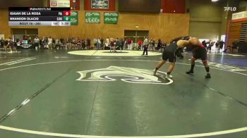285 lbs Champ. Round 1 - Isaiah De La Rosa, Palomar College vs Brandon Olacio, San Joaquin Delta College