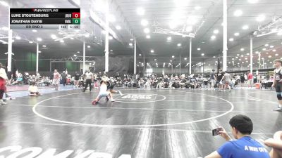 140 lbs Rr Rnd 3 - Luke Stoutenburg, Journeymen Wrestling Blue - HSC vs Jonathan Davis, Revival SJV - HSC