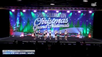 Excite Gym and Cheer - Wrath [2025 L2 Junior - Small] 2025 Spirit Celebration Christmas Grand Nationals