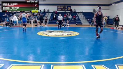 141 lbs Cons. Round 2 - Abdul Hashimi, Ouachita Baptist vs Corbin McIntier, Northeast Oklahoma