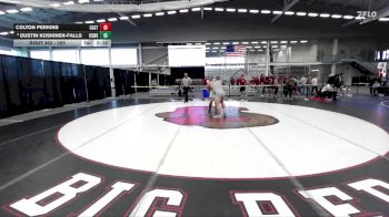 285 lbs 5th Place Match - Dustin Koskinen-Falls, Oswego State vs Colton Perkins, Castleton