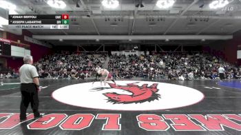 175 lbs 1st Place Match - Jonah Bertoli, Cardinal Newman vs Joseph Labarthe, San Ramon Valley