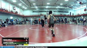 80 lbs Champ. Round 1 - Kaikela Kaohi, Noblesville Wrestling Club vs Noah Goelz, Contenders Wrestling Club