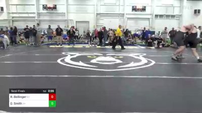 E-285 lbs Semifinal - Reagan Bollinger, KY vs Quinton Smith, OH