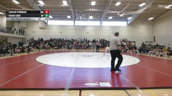 106 lbs 1st Place Match - Evan Cies, Malvern Prep vs Lucas Forman, Wyoming Seminary