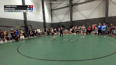 126 lbs Champ. Rd Of 32 - Ayden Tokita, East Idaho Elite vs Porter Dahl, Team Utah