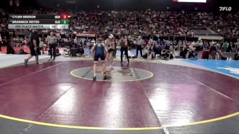 5A 98 lbs 3rd Place Match - Brannick Reyes, Blackfoot vs Cyler Beeson, Middleton