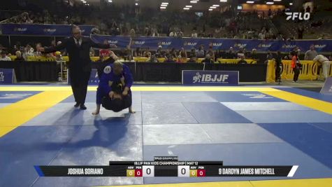 Joshua Soriano vs 9 Dardyn James Mitchell 2026 Pan Kids Jiu-Jitsu IBJJF Championship