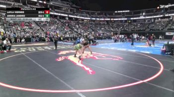 G190-4A Champ. Round 1 - Annika Jandro, Fort Lupton Girls vs Layla Viernes, Skyview Girls