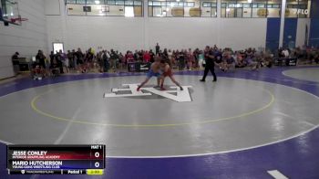 75 lbs Quarterfinal - Jesse Conley, Interior Grappling Academy vs Mario Hutcherson, Young Guns Wrestling Club