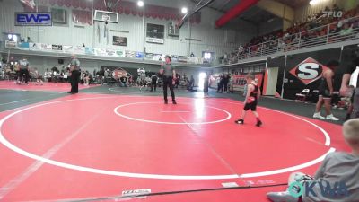 43 lbs 3rd Place - William Craghead, Sallisaw Takedown Club vs Ross Richards, Roland Youth League Wrestling