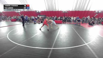 190 lbs Champ. Rd Of 16 - Samuel Cushman, The Wrestling Academy vs Eli Larson, Alber Athletics